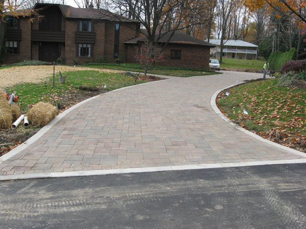 Euro paver driveway